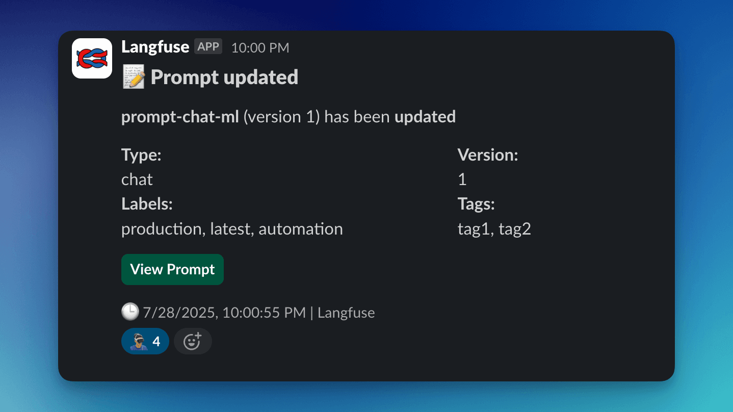 Configure request