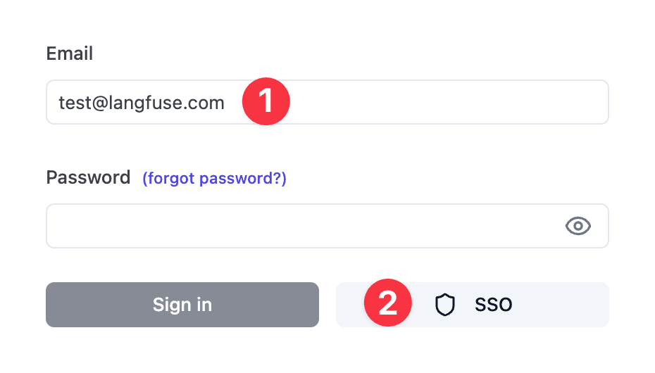 SSO Sign-in Flow