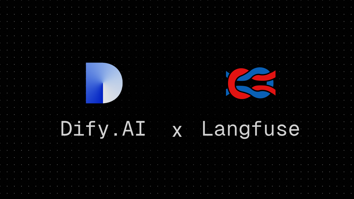 Dify x Langfuse: Built in observability & analytics