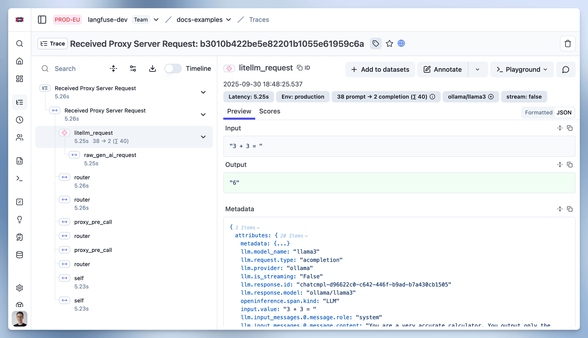 Open Source Observability for LiteLLM Proxy - Langfuse