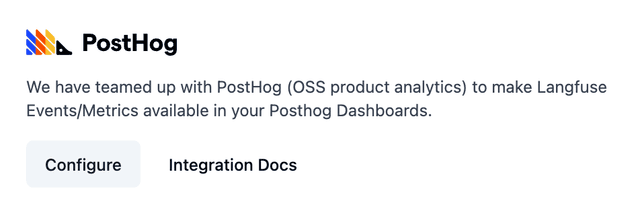 PostHog for LLM Apps with Langfuse (open source) - Langfuse