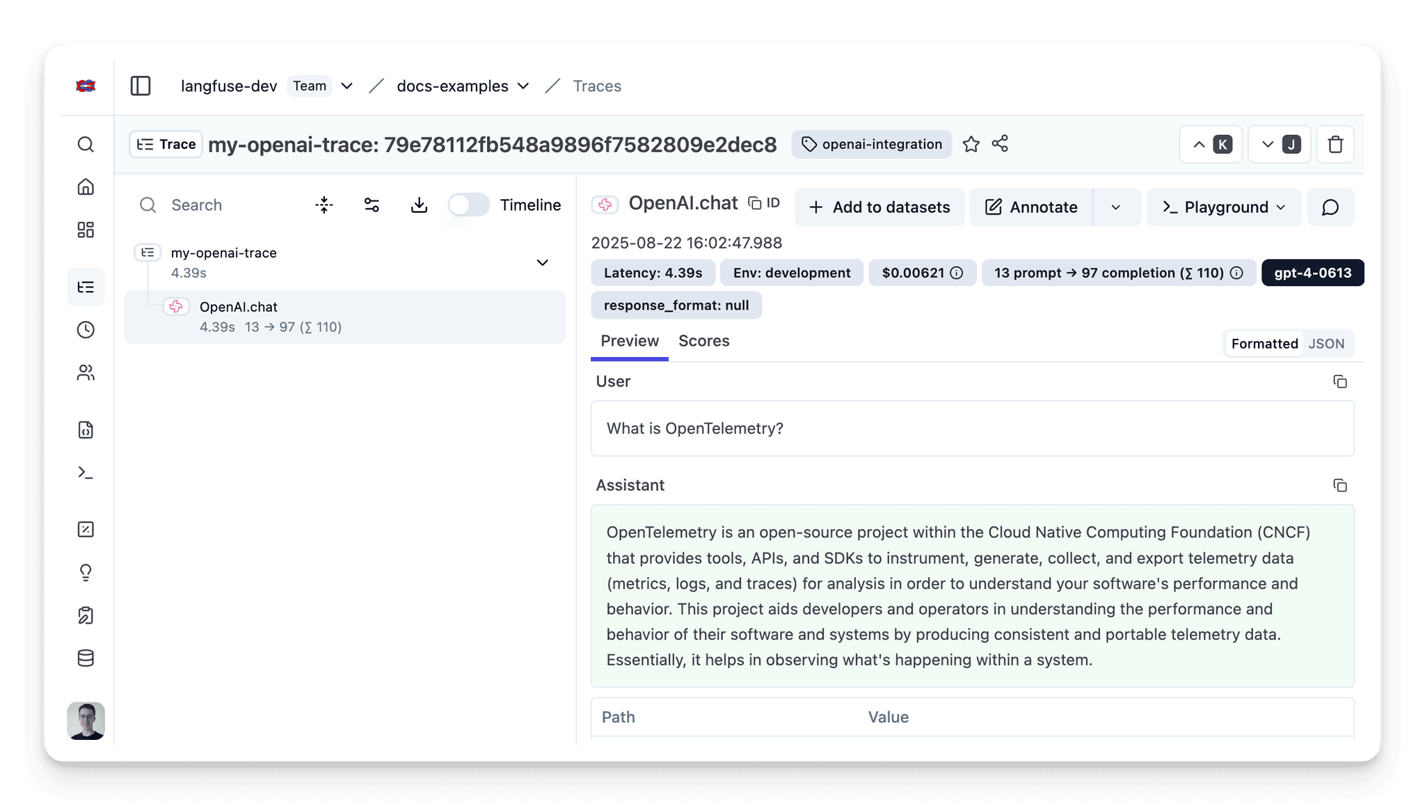 Langfuse JS/TS SDK - Langfuse