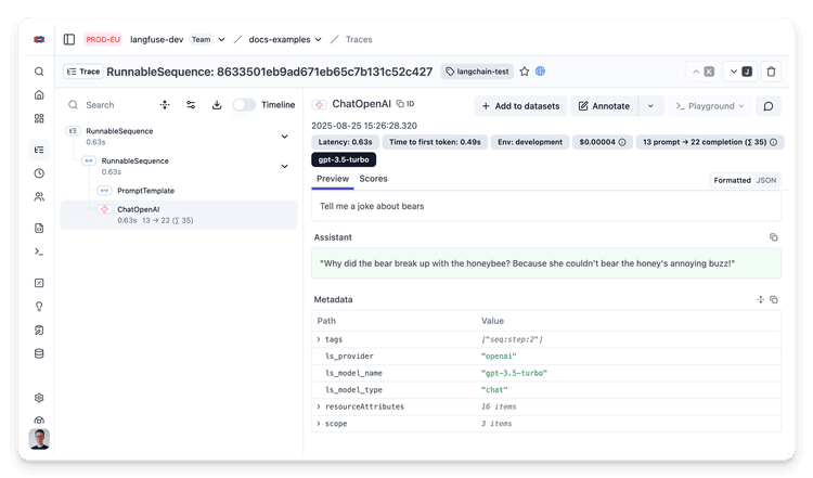 LangChain Tracing & Callbacks — Open Source Observability for LangChain ...