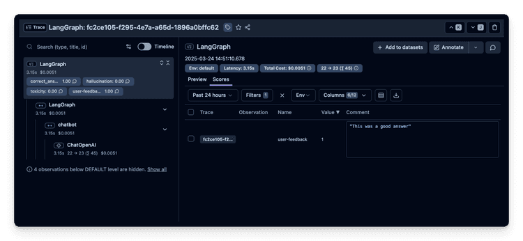 Example - Trace and Evaluate LangGraph Agents - Langfuse