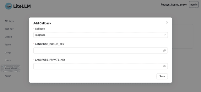 Open Source Observability for LiteLLM Proxy - Langfuse