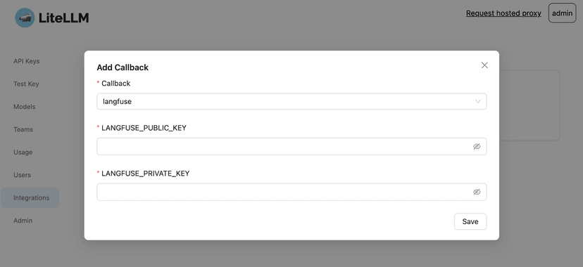 Open Source Observability for LiteLLM Proxy - Langfuse
