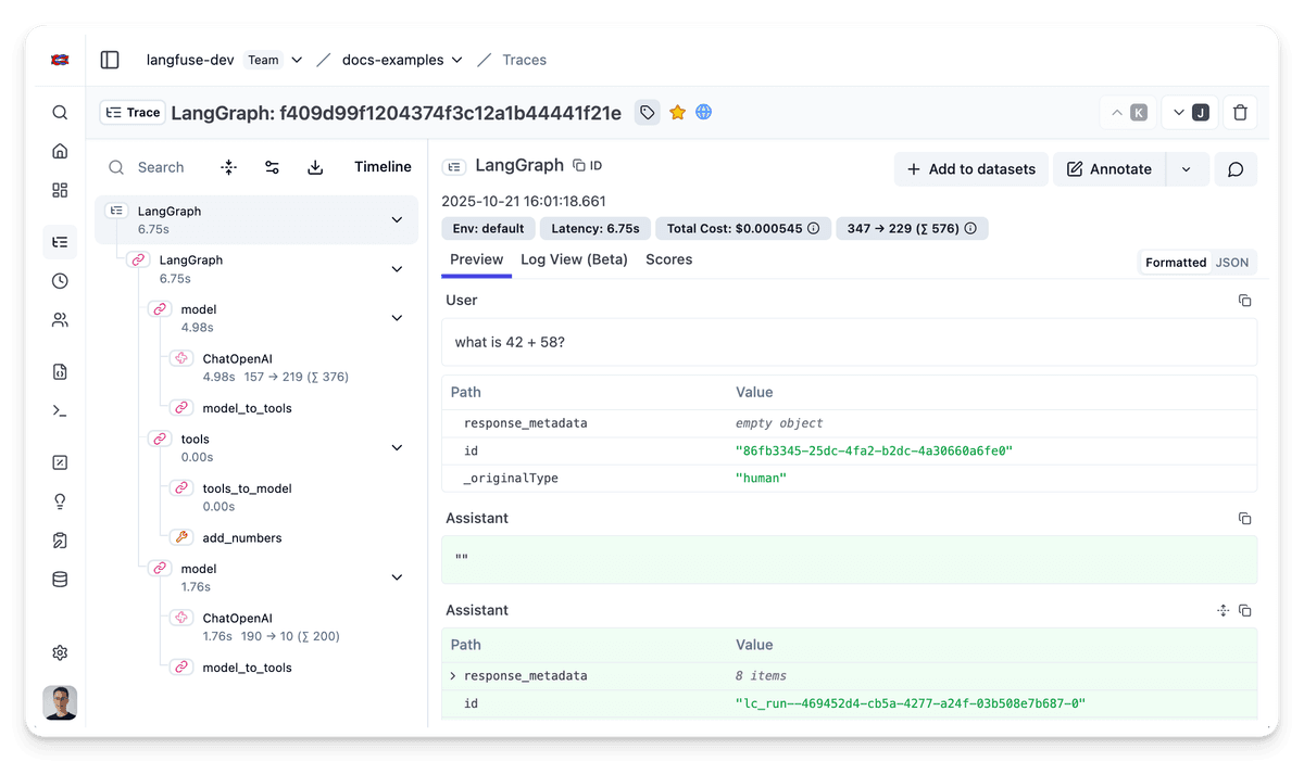 LangChain Tracing & Callbacks — Open Source Observability for LangChain ...