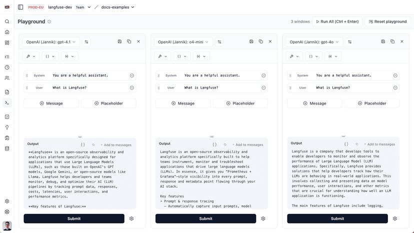 github languageplayground Images High Quality Grahic Playground - Langfuse