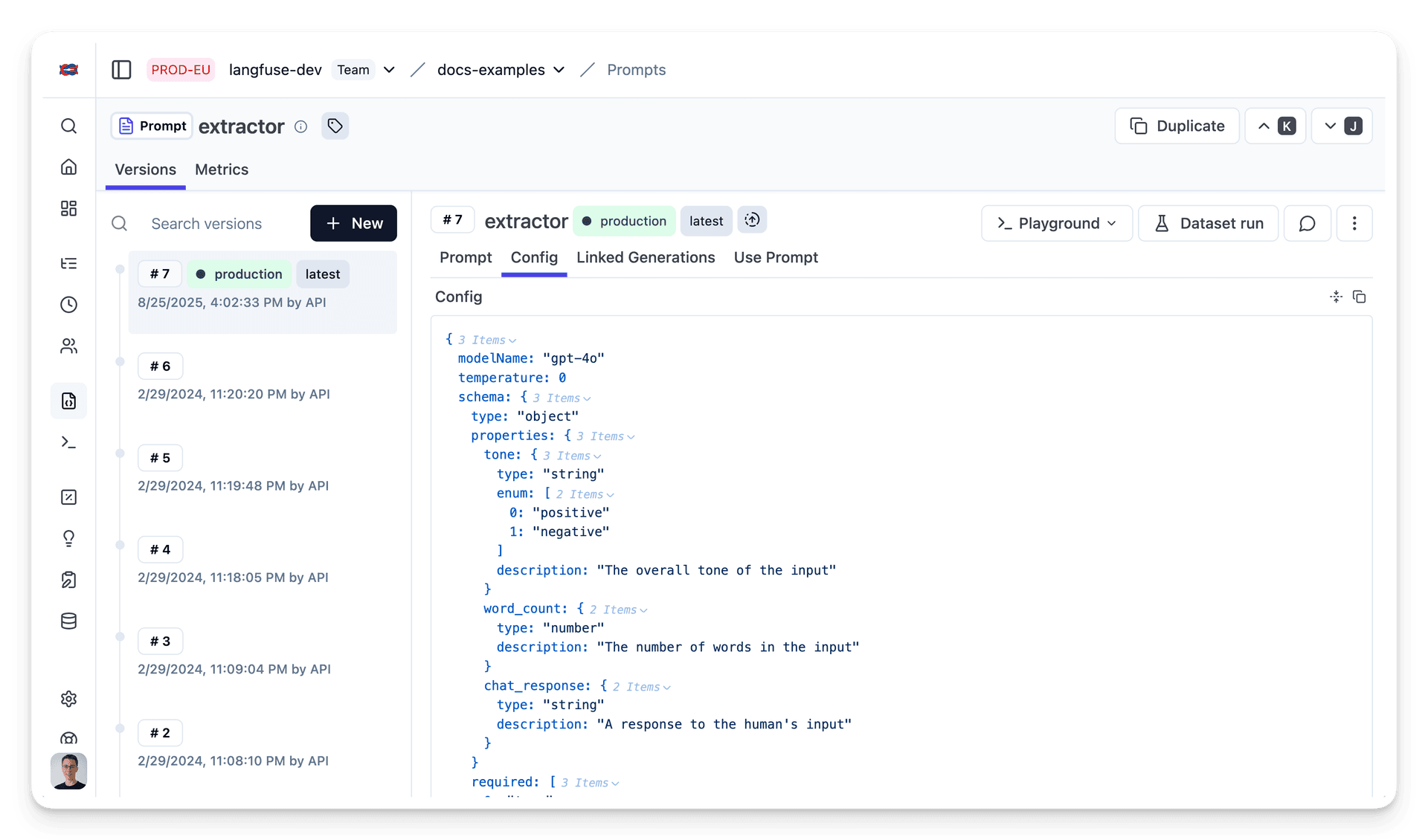 Prompt Get Solution Algorithm Example - Langfuse Prompt Management with Langchain (JS) - Langfuse