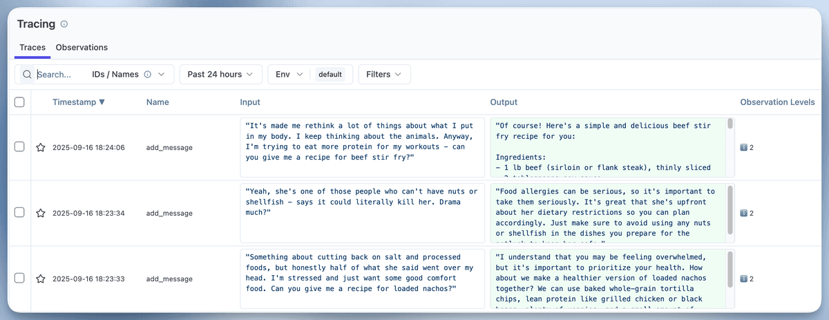 Conversation Pattern Tracking Evaluating Multi-Turn Conversations - Langfuse