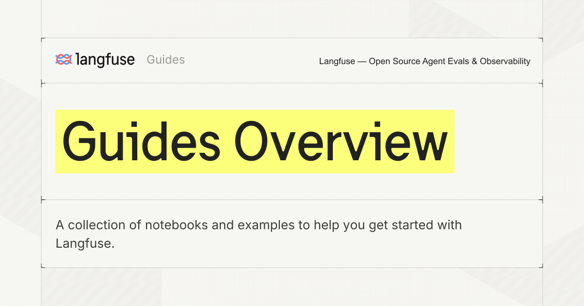 Overview - Langfuse