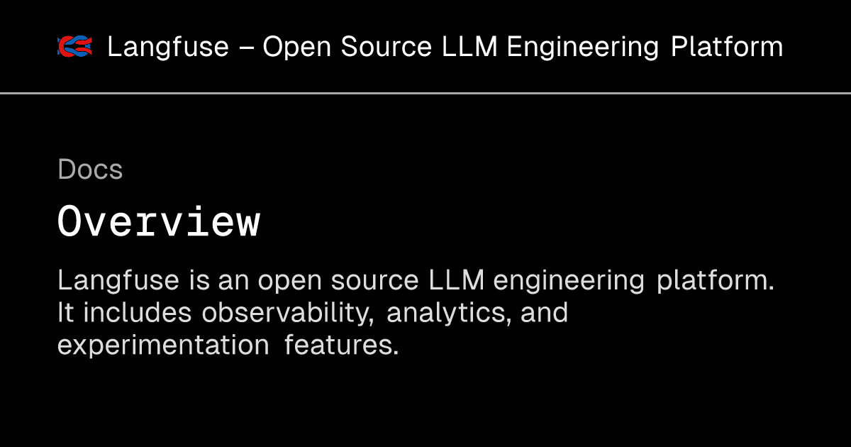 Langfuse is an open-source LLM engineering platform that helps teams collaboratively debug, analyze, and iterate on their LLM applications. In impleme