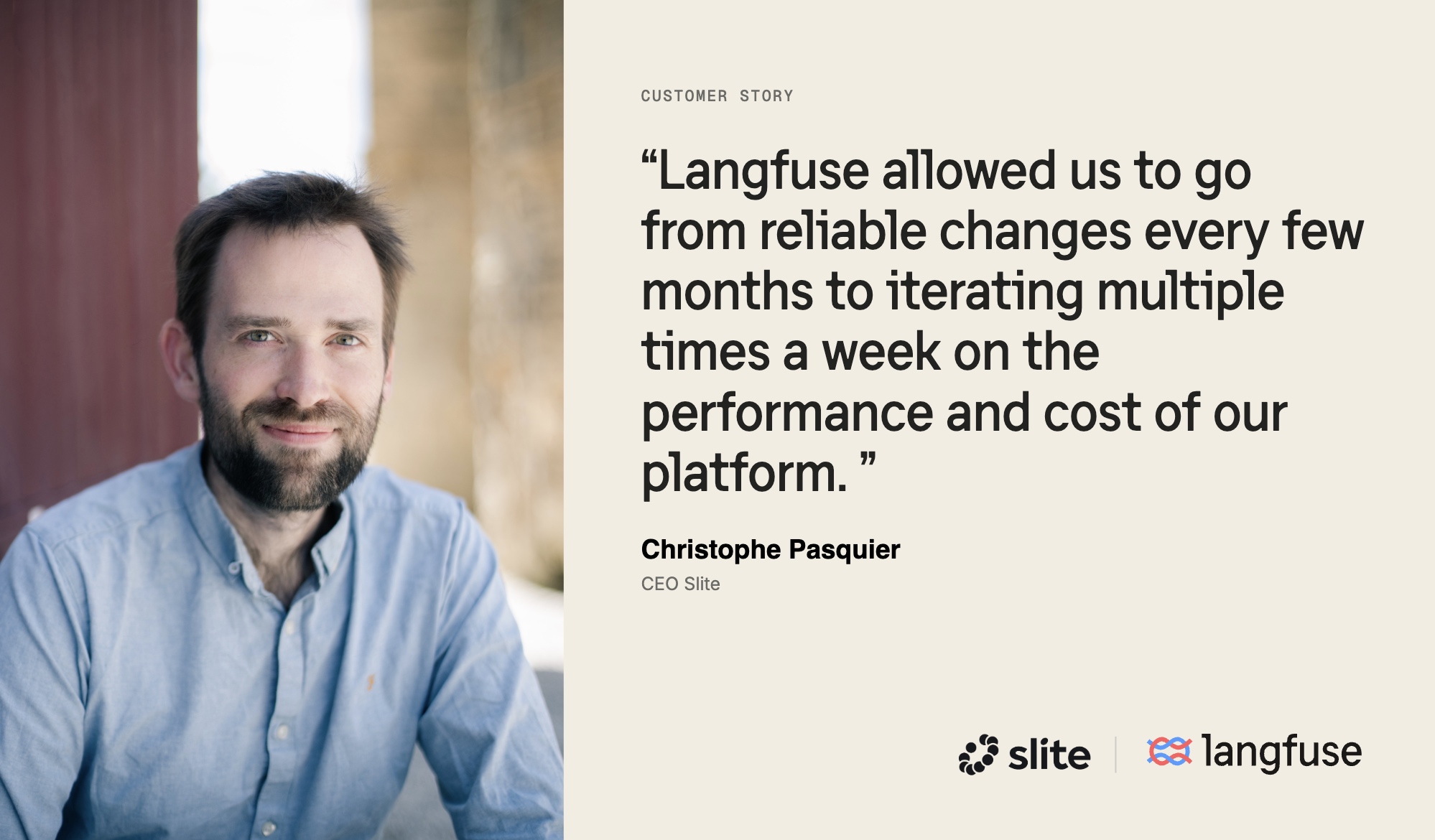 langfuse.com — Learn how Slite replaced a CEO-run spreadsheet with a Langfuse dataset and evaluation…